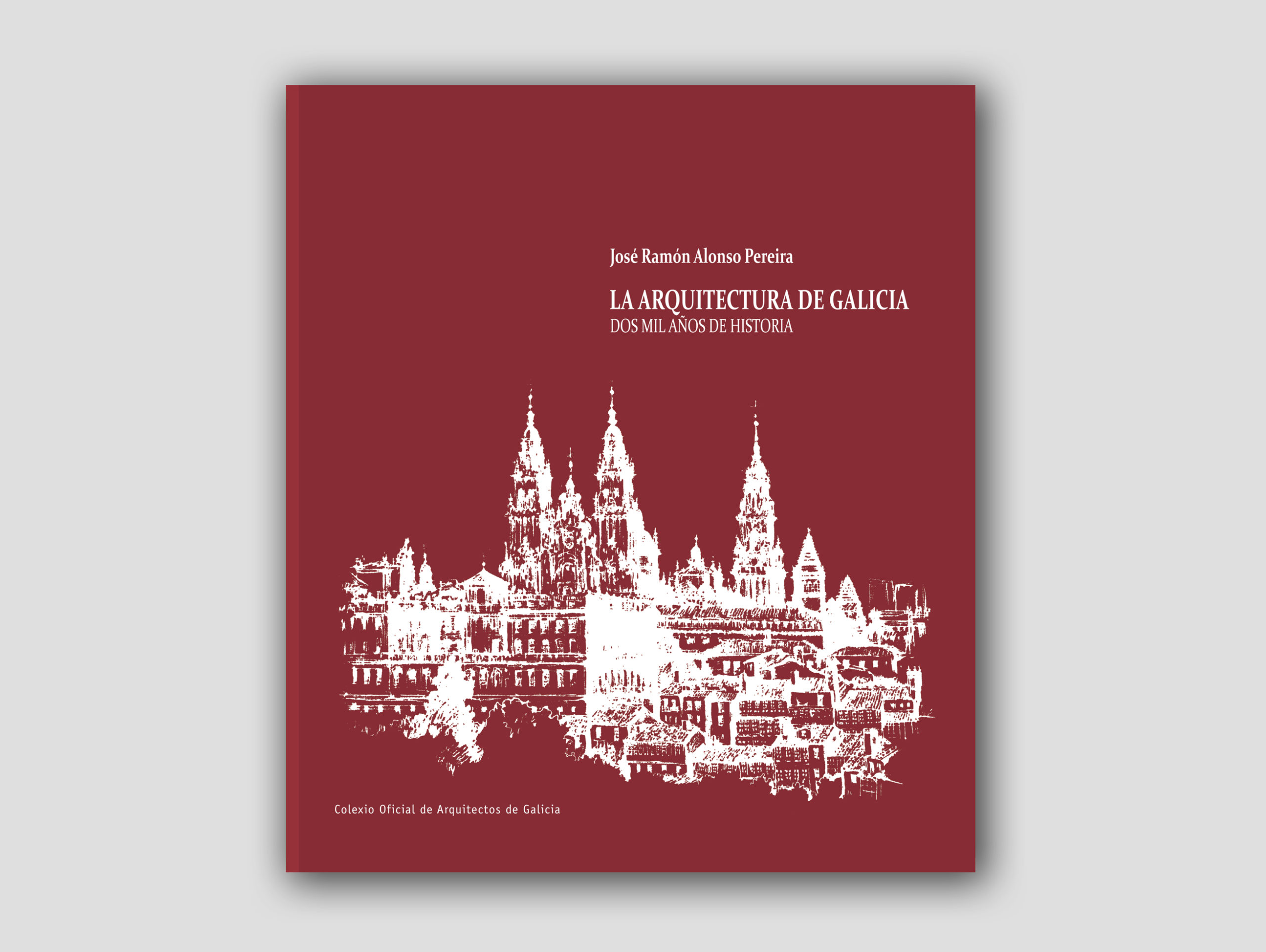 Diseño del libro La Arquitectura de Galicia